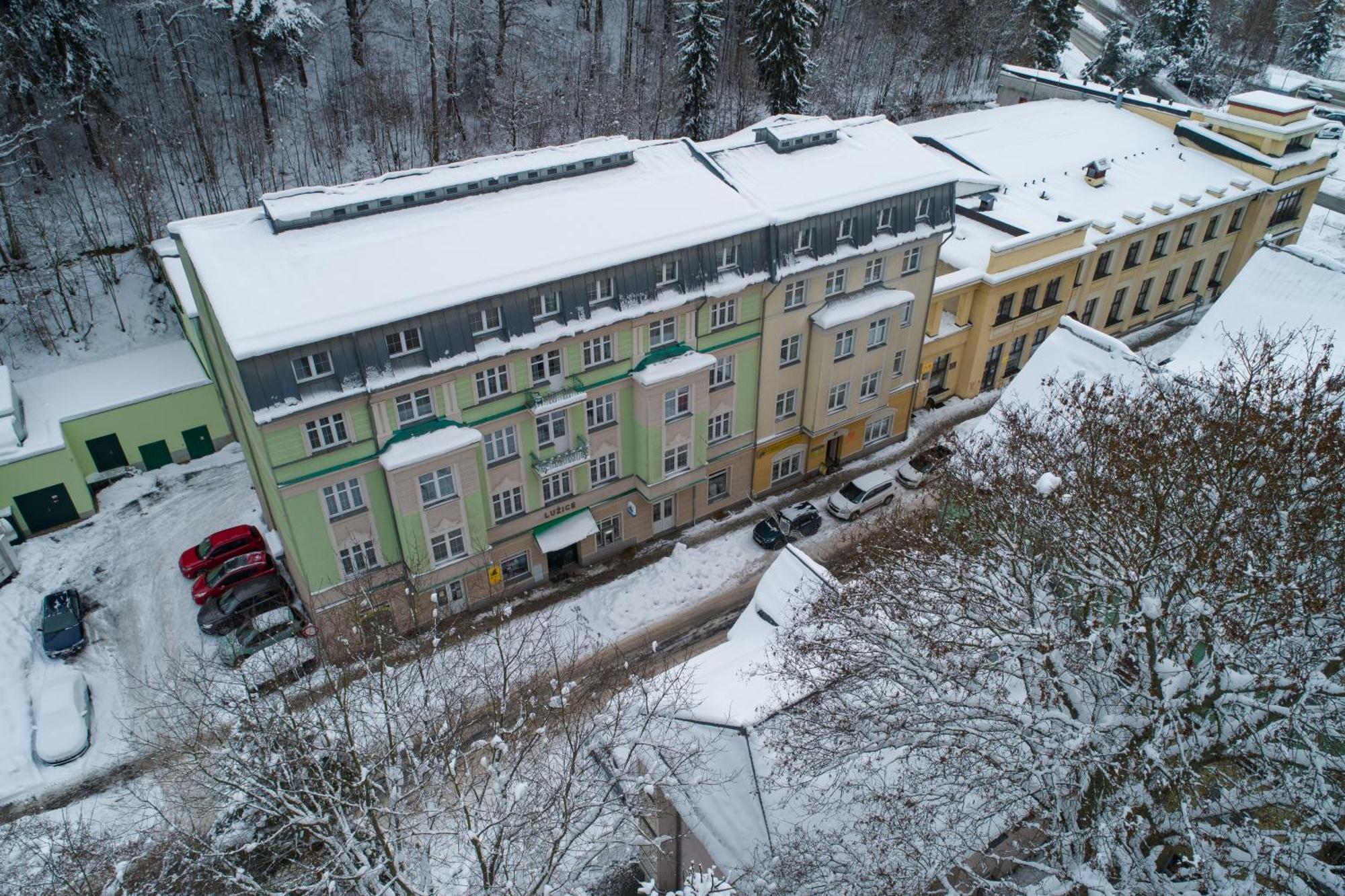 Hotel Luzice Jáchymov Kültér fotó